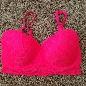 Victoria's Secret hot pink bralette size M or D-DD